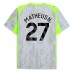 Manchester City Matheus Nunes #27 Tredjedrakt 2025-26 Kortermet